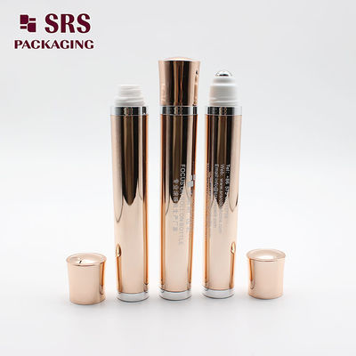 SRS Luxe Plastic Vibrating Roll On Bottle Rose Gold Kleur 10 ml