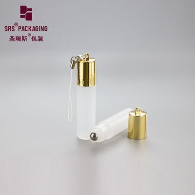 Gratis monster mini cosmetische lege plastic witte parfumrolfles 5 ml