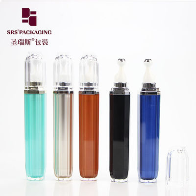 SRS Luxe Lege Mini Acryl Cosmetische Rollerfles 15ml Voor Oogcrème