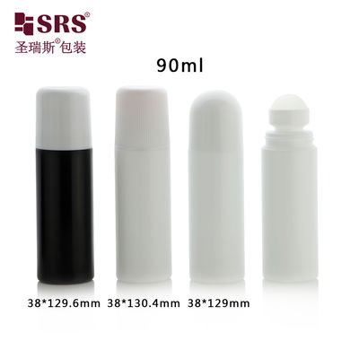 Plastic Deodorant Roll On Bottle 90ML 3oz For Mosquito Repellent Liquid