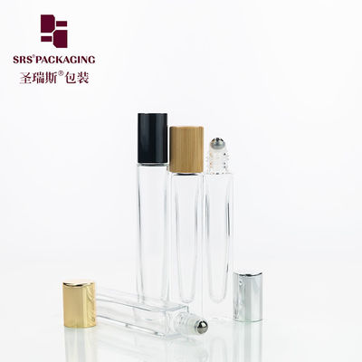 GB1-10ML Parfum leeg glasrol op fles Dikke wand 10 ml Met zilveren metaaldeksel