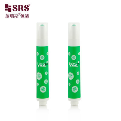 AY-15ML Eye Cream Roll On Fles Met Airless Pomp Groen Label